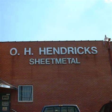 o h hendricks sheet metal|oh hendricks memphis tn.